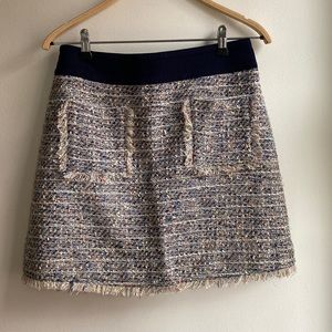 J crew tweed skirt